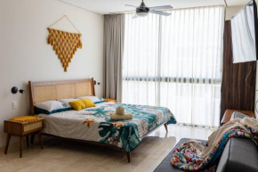 Cozy Studio in Aldea Zamá 10 min from the Beach